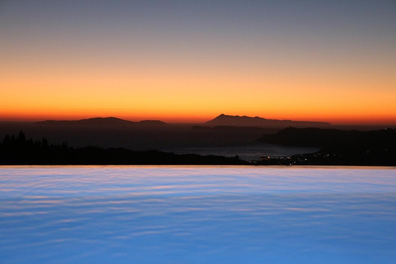 Sunset Sea View Villa 5 Arillas  Eksteriør bilde