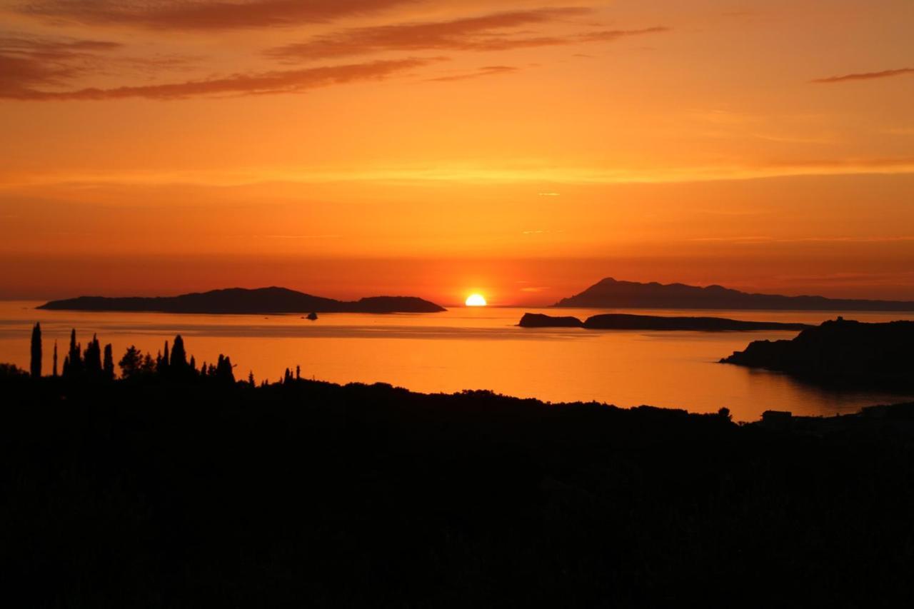 Sunset Sea View Villa 5 Arillas  Eksteriør bilde